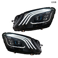 LED Τuning Φώτα Προβολείς Facelift Mercedes S W222 2014-2017 με Animation Εκκίνησης – LS18